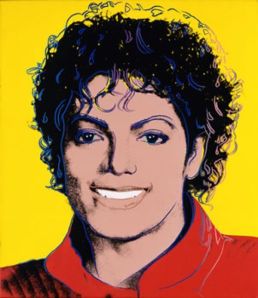 Michael Jackson portrait by Andy Warhol 